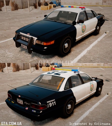 Полицейский Cruiser из GTA 5